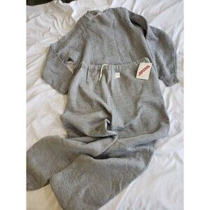 VTG 90s Russell Jerzees Sweatsuit Set Sweatpants Mens XL Grey USA